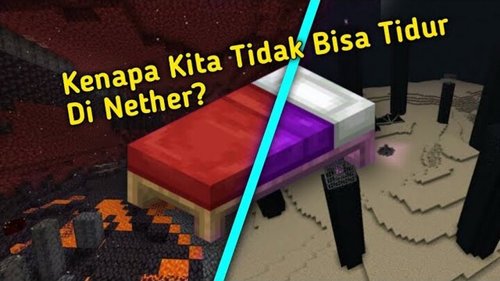 Kenapa Kita Tidak Bisa Tidur Di Nether?