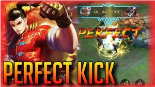 PERFECT KICK? | CHOU MONTAGE 4 | MOBILE LEGENDS SHEYNIE