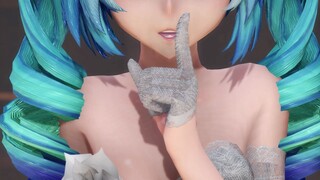 【MMD】露背蕾丝短裙 - 弱音 · 初音 · 天依