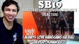SB19 Hanggang Sa Huli LIVE on Wish 107.5 REACTION VIDEO