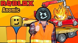 Roblox ฮาๆ:ประสบการณ์  การยกรถ:Anomic:Roblox สนุกๆ