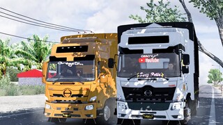 HINO GREGETAN DRIVER SHADOW VS FERY PETIR YANG PALING KEREN..