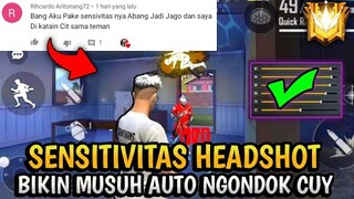 100% HEADSOOT ❗ SENSITIVITAS HEADSHOT TERBARU SETELAH UPDATE 2021 ⚙️ AUTO HEADSHOT 🎯 FREE FIRE