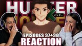GING'S MESSAGE! Hunter x Hunter Episodes 37-38 REACTION!