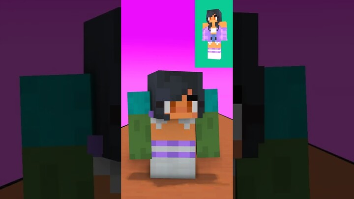 Build A Perfect Aphmau With @Aphmau - Minecraft Funny Animation