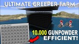Ultimate Creeper Farm in Minecraft 1.19 Unlimited Gunpowder Farm