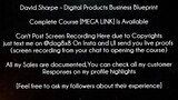 David Sharpe Course Digital Products Business Blueprint download