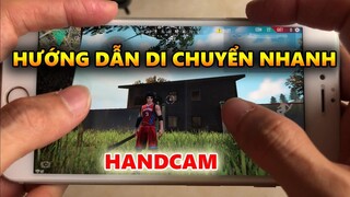 Show Thao Tác Tay Hướng Dẫn Di Chuyển Nhanh - Handcam Iphone 6s Plus Free Fire