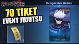 70 TIKET! PENJELASAN LENGKAP EVENT JUJUTSU DI ORI SERVER !! TERNYATA ADA TIKET TAMBAHAN