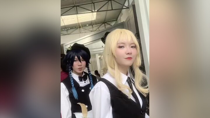 Cũng là nguyên tố phong nhưng nó lạ lắm 🥲 HMCC xuhuong cosplaygenshinimpact cosplayvietnam weeb