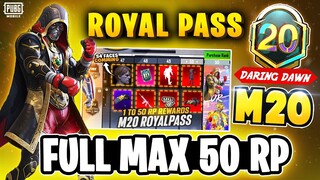 M20 ROYAL PASS MAX 50 RP | FREE ONE ROYAL PASS | MONTH 20 ROYAL PASS PUBGM