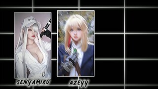 Mana nih yang kalian pilih cosplay nya jangan lupa komen