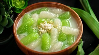 Cách nấu CHÈ BỘT LỌC kiểu mới và BÍ QUYẾT nhào bột năng không bị chảy nước | Thai Dessert