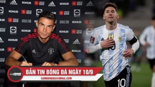 Bản tin Bóng đá ngày 10/9 | CR7 ký hợp đồng với Man Utd; Messi lập hat-trick “vượt mặt” Pele