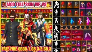 HƯỚNG DẪN MOD SKIN FREE FIRE OB30 V9 VIP  - MOD SKIN QUẦN ÁO ,  MOD SKIN SÚNG , PET , BOM KEO🇻🇳