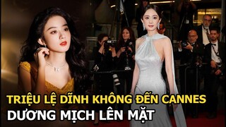 Triệu Lệ Dĩnh không dự Cannes, Dương Mịch lên mặt