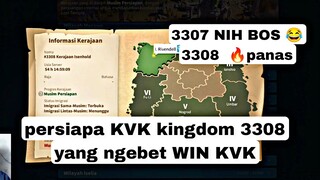 kingdom 3308 sangat pengen jadi kingdom rising dan pengen win kvk 😂!! kita bantai di kvk 3307 WIN