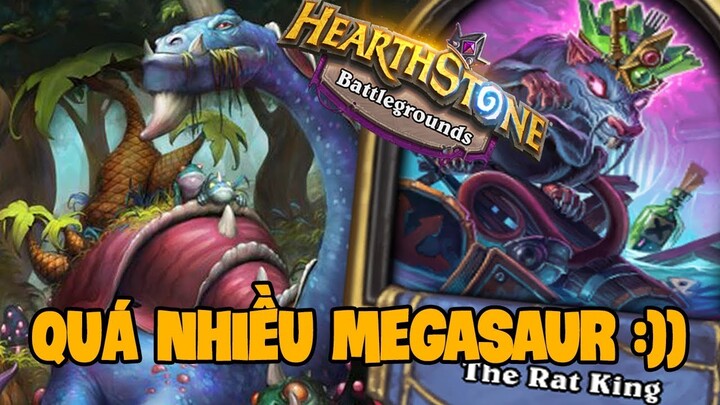 Quá nhiều Megasaur | Gasenpai | Hearthstone Battlegrounds