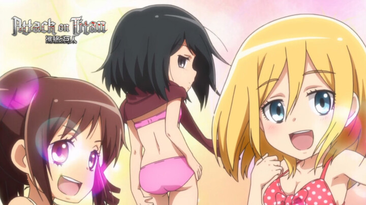 Bạn đã bao giờ thấy Mikasa mặc bikini chưa (｡◕ˇ∀ˇ◕)