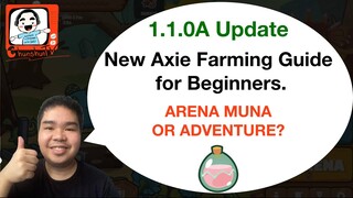 Axie Guide for Beginners (TAGALOG) 1.1.0A Update