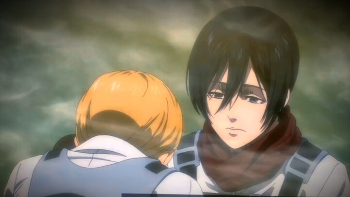 Mikasa, you are so cold that I feel like a stranger