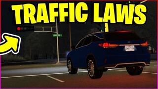 I followed TRAFFIC LAWS In Greenville! || Roblox Greenville