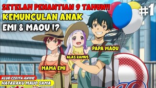 RAJA IBILIS & PAHLAWAN tiba tiba menjadi orang tua - HATARAKU MAUO-SAMA S2 EPS 1-3