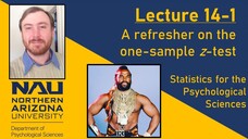 Lecture - One Sample z-test refresher
