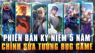 Liên quân 16 Chỉnh Sửa BUG tướng Mùa 20 Phiên Bản Kỷ Niệm 5 Năm liên quân TNG