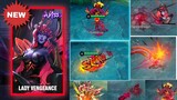 NEW SELENA SKIN SKILL EFFECTS PREVIEW AND REACTIONS | LADY VENGAENCE | ABYSS | MLBB NEW SKIN
