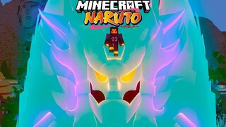 Unleashing ETERNAL MANGEKYO SHARINGAN in Naruto Minecraft