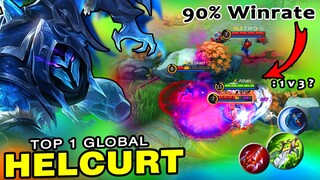 90% Winrate This Season 18! Top 1 Global Helcurt Best Build and Gameplay | Helcurt Funnel Build | ML