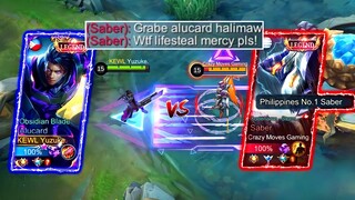 YUZUKE VS TOP 1 PHILIPPINES SABER! | WHO WILL WIN? | (INTENSE MATCH!🔥)