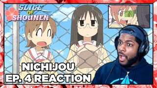 Nichijou Episode 4 Reaction | IT'S IMPOSSIBLE TO TELL WHEN MAI'S JOKING OR NOT!!!