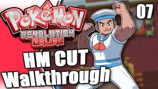 HOW TO GET HM CUT! Pokemon Revolution Online Gameplay! Part 7