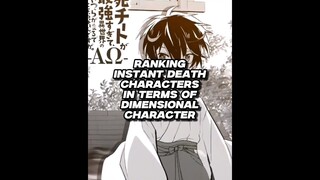 Ranking Instant Death characters in terms of DIMENSIONAL CHARACTER