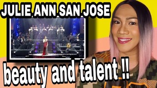 JULIE ANNE SAN JOSE - I BELIEVE I CAN FLY - Julie Sings the Divas [ REACTION VIDEO ]