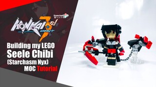 LEGO Honkai Impact 3rd Seele (Starchasm Nyx) Chibi MOC Tutorial | Somchai Ud