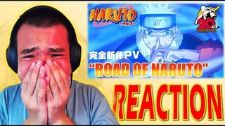 THIS MAKES A NARUTO FAN CRY😭 | “ROAD OF NARUTO” PV | Naruto 20th Anniversary Trailer REACTION