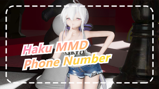 [Haku MMD] Phone Number / Đừng quên gọi tôi~