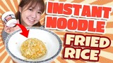 Try This At Home Now!　Instant Noodle Fried Rice!　Using Filipino cup noodle