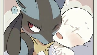 Kehidupan sehari-hari seorang pelatih handal (kekanak-kanakan) dan Lucario yang tsundere