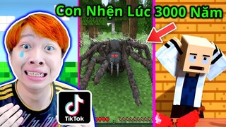 Minecraft VinhMC Khóc 10 Ngày Vì Nhìn Con Nhện Lúc 3000 Năm !! 😭 TikTok Của VinhMC Có Gì ??