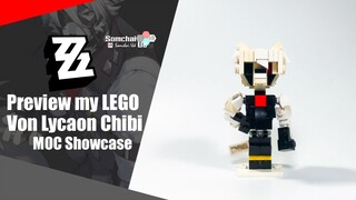 Preview my LEGO Zenless Zone Zero Von Lycaon Chibi | Somchai Ud