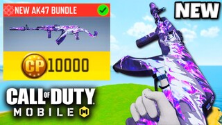 *NEW* 10,000 COD POINT AK47 in COD MOBILE 😍