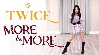 TWICE最新回归曲MORE & MORE全曲翻跳 6套换装【Ellen和Brian】