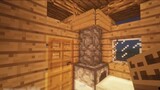 Teach you how to build a beautiful and practical three-person survival base (including interior teaching): Minecraft Building Tutorial 17