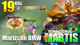 Martis Brutal SAVAGEðŸ”¥ Beast Mode is Real... | Top 1 Global Martis Gameplay By Martis de BMW ~ MLBB