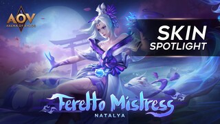 Natalya Feretto Mistress Skin Spotlight - Garena AOV (Arena of Valor)