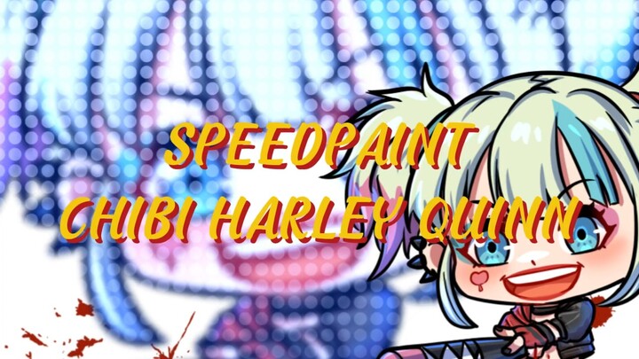 Speed paint chibi harley quinn